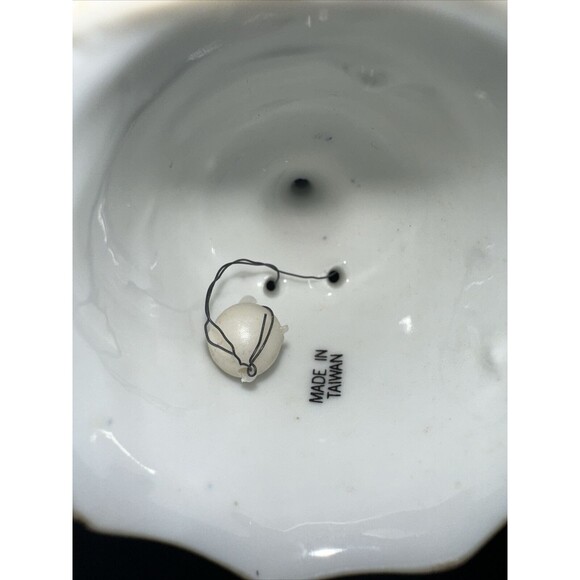 Set Of 2 Vintage Imari Small Porcelain Asian Flare Floral Bell Made In Taiwan - Picture 5 of 7